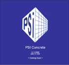 PSI Concrete